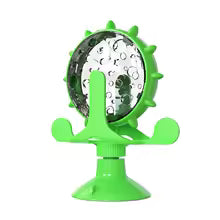 Distributeur de croquettes-jouet pour chat - Roue rotative