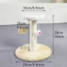 Griffoir pour chat avec balle et souris