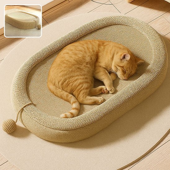 Jeu pour chat - Griffoir avec boule - Chatyfyclub