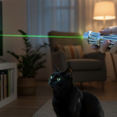 Jeu pour chat - Laser interactif - Chatyfyclub
