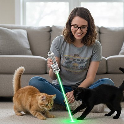Jeu pour chat - Laser interactif - Chatyfyclub