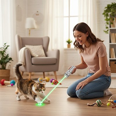 Jeu pour chat - Laser interactif - Chatyfyclub