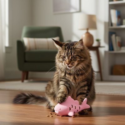 Jeu pour chat - Requin distributeur de friandises - Chatyfyclub