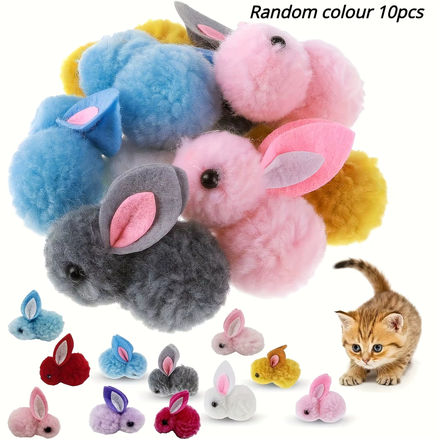 Jeux pour chat - Lapin en peluche