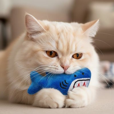 Jouet pour chat - animaux marins - Chatyfyclub