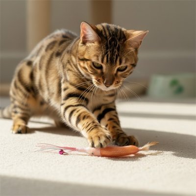 Jouet pour chat interactif - Hameçon - Chatyfyclub