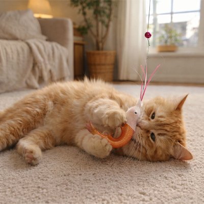 Jouet pour chat interactif - Hameçon - Chatyfyclub