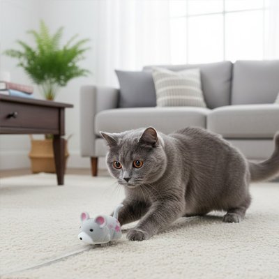 Jouet pour chat - Souris électronique - Chatyfyclub