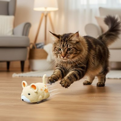 Jouet pour chat - Souris électronique - Chatyfyclub