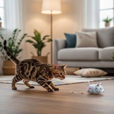 Jouet pour chat - Souris électronique - Chatyfyclub