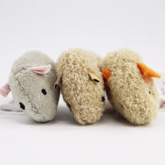 Jouet pour chat - Souris en peluche - Chatyfyclub