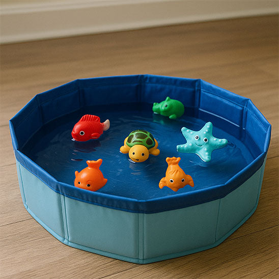 Jeu pour chat - Piscine